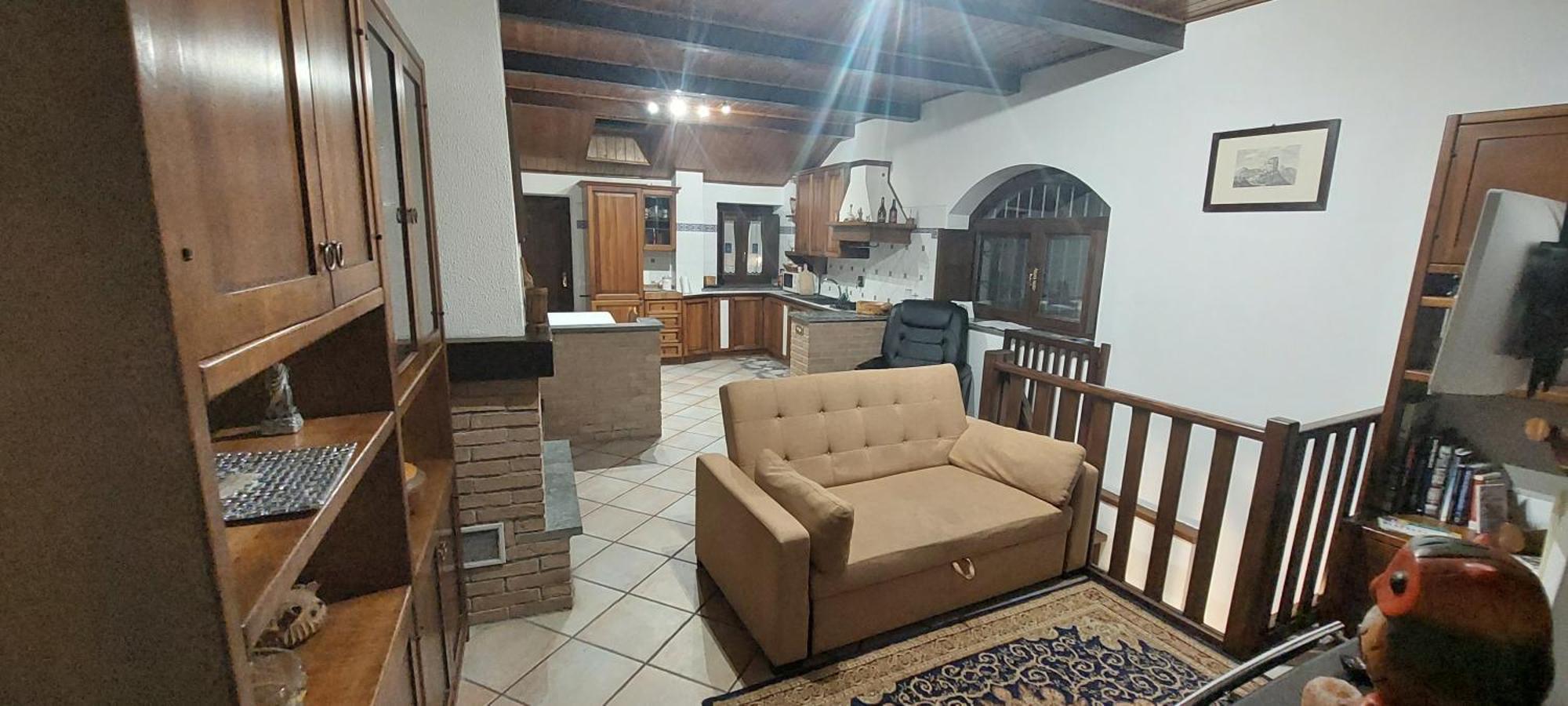 Casa Del Rustico, Indipendente Vista Sacra Con Dipinto Villa Caprie Стая снимка